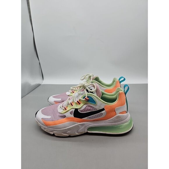 Nike Womens Air Max 270 React SE 'Light Arctic Pink' CJ0620-600 Size 11 - Picture 2 of 7
